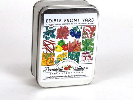 Gift Seed Tin - Edible Front Yard Collection For Sale