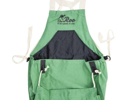 Roo Gardening Apron - Green For Cheap