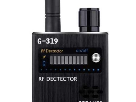 Black US Wireless RF Signal Detector on Sale