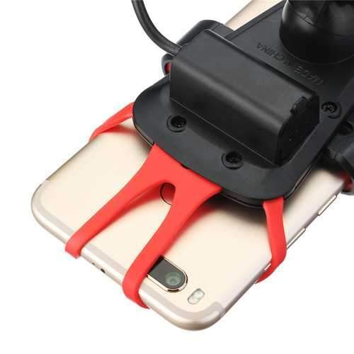 Universal USB Charge Anti-slip Motorcycle Handlebar Holder Stand for iPhone Xiaomi Mobile Phone For Discount