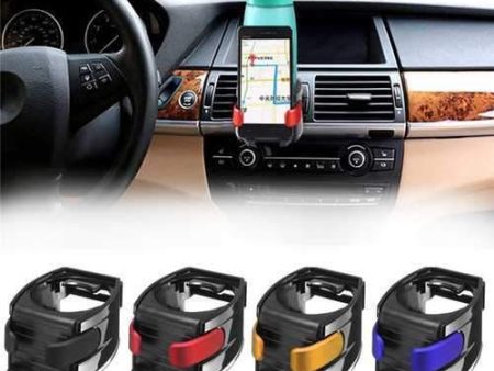 Universal 2 in 1 Bottle Cup Car Mount Air Vent Phone Holder Stand for iPhone Xiaomi Huawei Nubia Supply