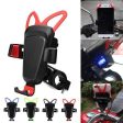 Universal USB Charge Anti-slip Motorcycle Handlebar Holder Stand for iPhone Xiaomi Mobile Phone For Discount