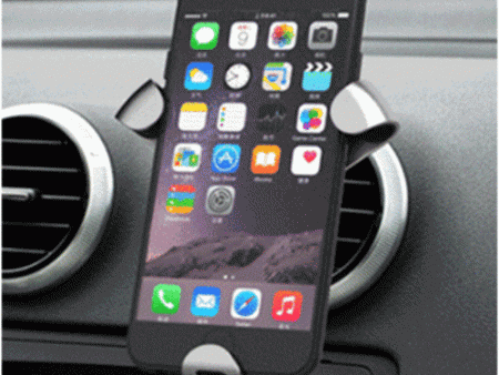 Bakeey Gravity Linkage Auto Lock Metal Car Air Vent Phone Holder Stand for Xiaomi Mobile Phone Online Sale