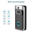 Silver Black Mini Smart Video  WiFi DoorBell on Sale