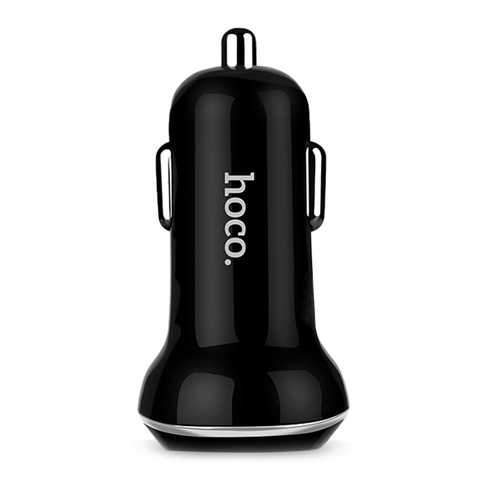 HOCO Z1 5V 2.1A Dual USB Smart Car Charger with Night Light for iPhone iPad Samsung Xiaomi For Cheap