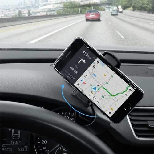 Bakeey ATL-2 Non Slip 360 Rotation Dashboard Car Mount Phone Holder for iPhone GPS Smartphone For Cheap