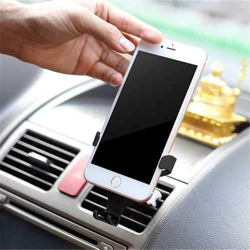 Universal Gravity Linkage  Auto Lock Car Mount Air Vent Holder for iPhone8 X Xiaomi Mobile Phone Online