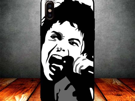 mjackson mic iPhone X Case Online