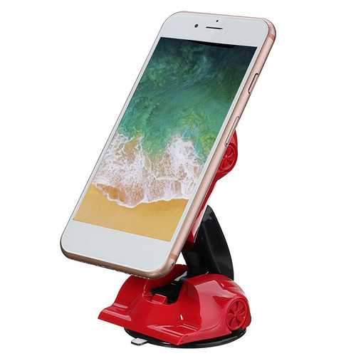 360 Degree Rotation Foldable Car Sucker Dashboard Holder Magnetic Phone Stand for iPhone Samsung Online Hot Sale