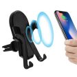 Universal Qi Wireless Charge 360 Degree Rotation Car Mount Phone Holder for Samsung Mobile Phone Sale