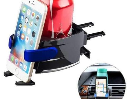 Multifunctional 360 Degree Rotation Car Air Vent Holder Phone Stand Drink Coffee Water Cup Bottle Cheap