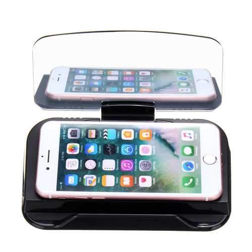 Universal Qi Wireless Charging Navigation Hub Display Car Dashboard Holder for Mobile Phone Sale