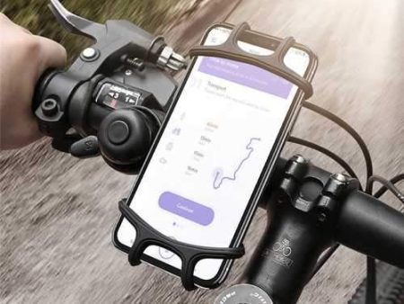 Floveme Elastic Wear-resistant Silicone Bike Bicycle Handlebar Holder Mount for iPhone Mobile Phone Cheap