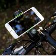 Outdoor 360 Degree Rotatable Bicycle Navigation Holder With Compass LED Light For Mobile Phone Supply