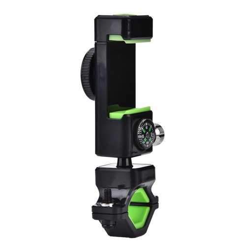 Outdoor 360 Degree Rotatable Bicycle Navigation Holder With Compass LED Light For Mobile Phone Supply