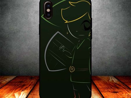 zelda and shield green iPhone X Case Supply