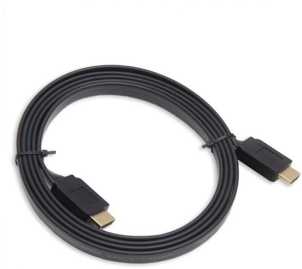 1.5Meter Flat HDMI to HDMI Flat Cable (Black) Hot on Sale