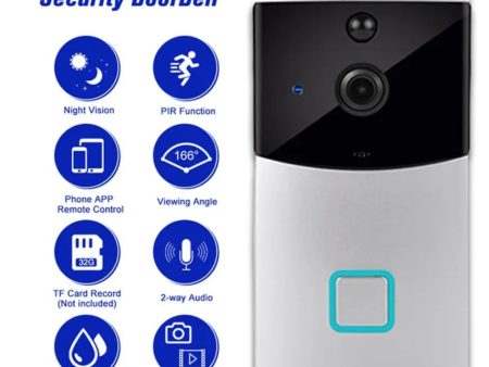 iCSee WiFi Smart Video Doorbell Camera Wireless Home Security Door Bell Hot on Sale