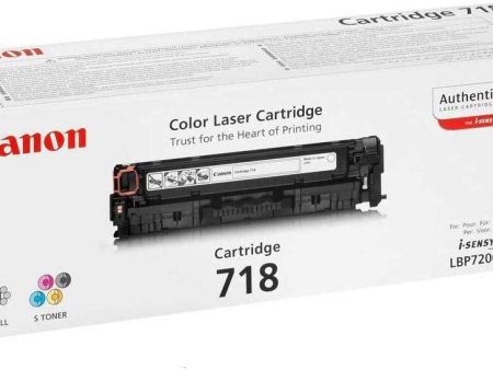 Canon 718 Black Laser Ink Toner 718B Discount