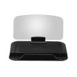 Universal Qi Wireless Charge HD Navigation Head Up Display Car Mount Dashboard Holder for Cell Phone on Sale