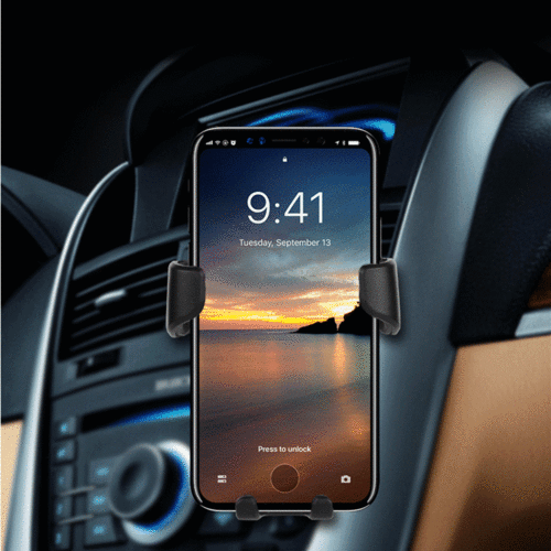 Universal Gravity Auto Lock Car Mount Air Vent Holder Stand for iPhone Xiaomi Mobile Phone For Discount