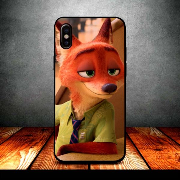 zootopia nick smile iPhone X Case Online Hot Sale