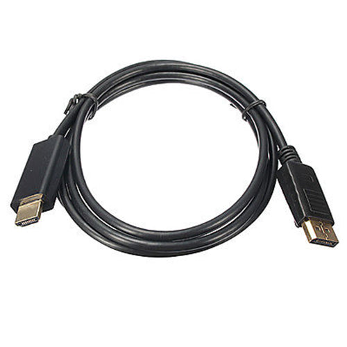 1.8m HD 1080P Display Port DP Male to HDMI Male AV Cable Adaptor for PC Laptop Sale