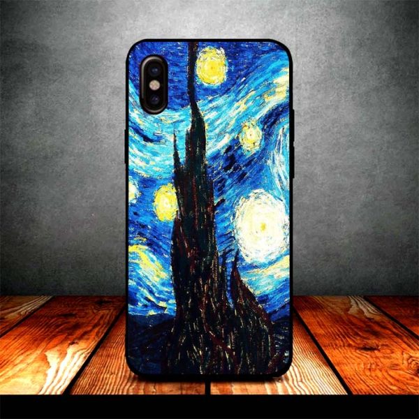 monet abstract painting iPhone X Case Supply