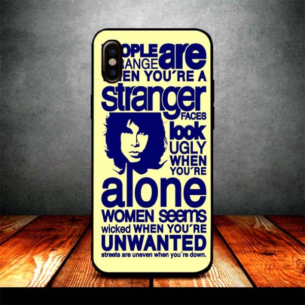 mick jagger song lyric iPhone X Case For Cheap