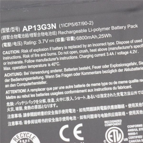 AP13G3N 25Wh  Battery For Acer Iconia W3-810 8  Series Tablet Sale