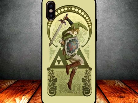 zelda on the card iPhone X Case Online