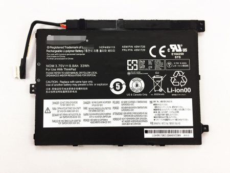 Lenovo 45N1726 45N1727 45N1728 45N1729 ThinkPad Tablet 10 battery Sale