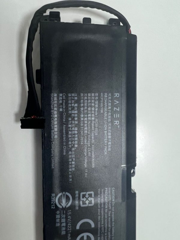 Razer Balde RC30-0351 Razer Blade Laptop Battery Compatible with RZ09-0369x RZ09-0351 Series RZ09-0351 9E11 4ICP7 63 69 15.2V 60.8Wh Discount