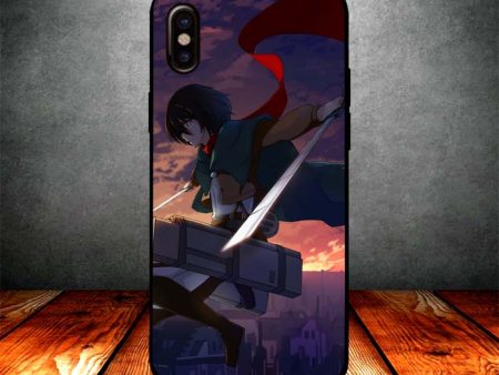 mikasa blade iPhone X Case Online