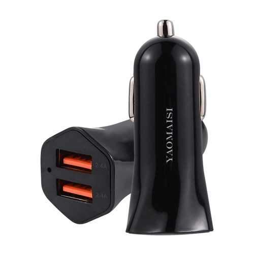 YAOMAISI 4.8A Dual USB Fast Car Charger For iPhone X 8Plus OnePlus 5 Xiaomi Mi6 Redmi Note 4 Mi A1 Online Sale