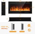 Happytools 40 Inch Electric Fireplace Heater Sale