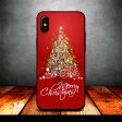 merry christmas red tree iPhone X Case Cheap