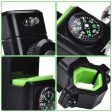 Outdoor 360 Degree Rotatable Bicycle Navigation Holder With Compass LED Light For Mobile Phone Supply