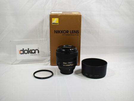 Nikon AF-S NIKKOR 85mm f 1.8G Lens - F-Mount Lens FX Format For Cheap