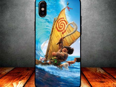 moana surfing tide iPhone X Case Hot on Sale