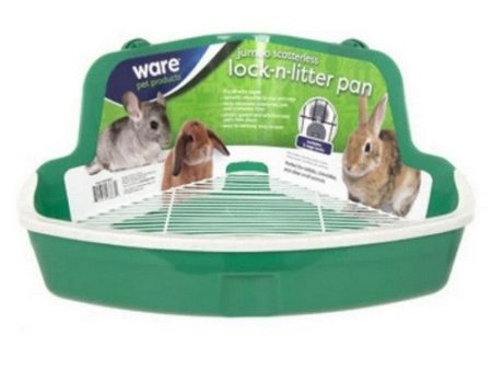 Ware Manufacturing, Scatterless Lock-N-Litter Pan Jumbo, 1 Count Hot on Sale